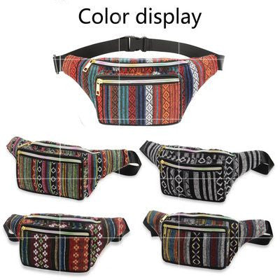 Ladies cosmetic bag outdoor sports style Fanny pack